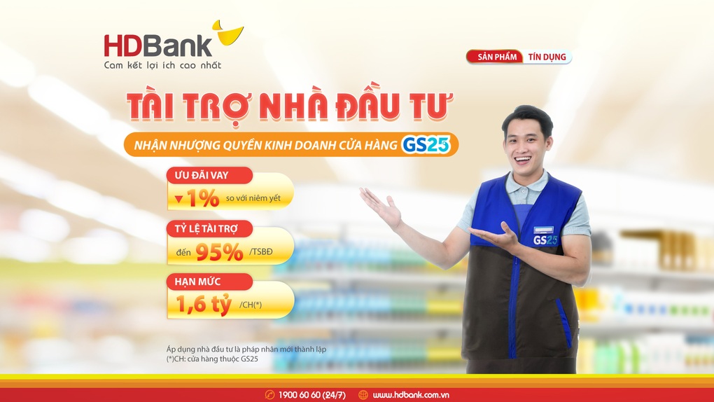 Hợp tác với GS25, HDBank tiếp tục phát triển mảng bán lẻ - 1 Hợp tác với GS25, HDBank tiếp tục phát triển mảng bán lẻ - 1