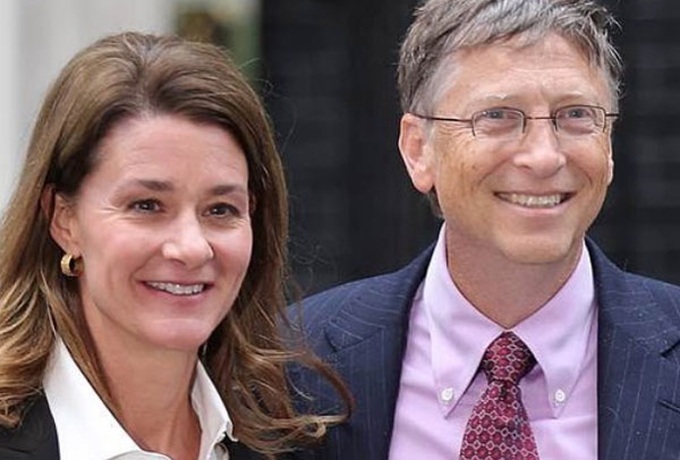 Vợ chồng Bill Gates chỉ để lại một phần rất nhỏ trong khối tài sản khổng lồ cho ba đứa con. Ảnh: Twitter.