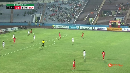 Ngọc Mỹ, Lê Victor giúp U23 Việt Nam hạ gục U23 Bangladesh