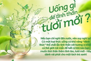 Uống gì để tinh thần tươi mới?