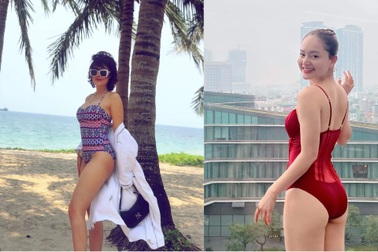 Thanh Hương và loạt mỹ nhân màn ảnh Việt "khoe" vóc dáng bốc lửa với bikini