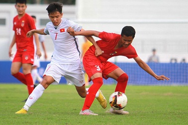 U15 Việt Nam vượt qua Myanmar tại giải U15 quốc tế