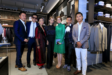 Lễ khai trương Canali tại Hà Nội với sự góp mặt của nhiều quý ông và doanh nhân thành đạt