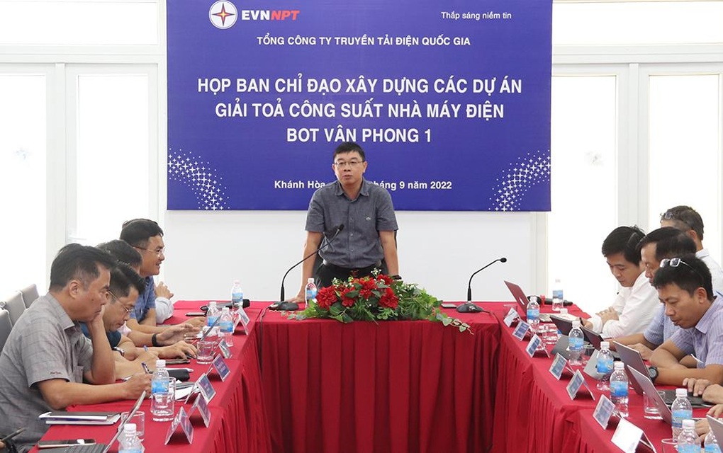 EVNNPT rà soát công trình giải tỏa công suất Nhà máy nhiệt điện BOT Vân Phong 1 - 5 EVNNPT rà soát công trình giải tỏa công suất Nhà máy nhiệt điện BOT Vân Phong 1 - 5