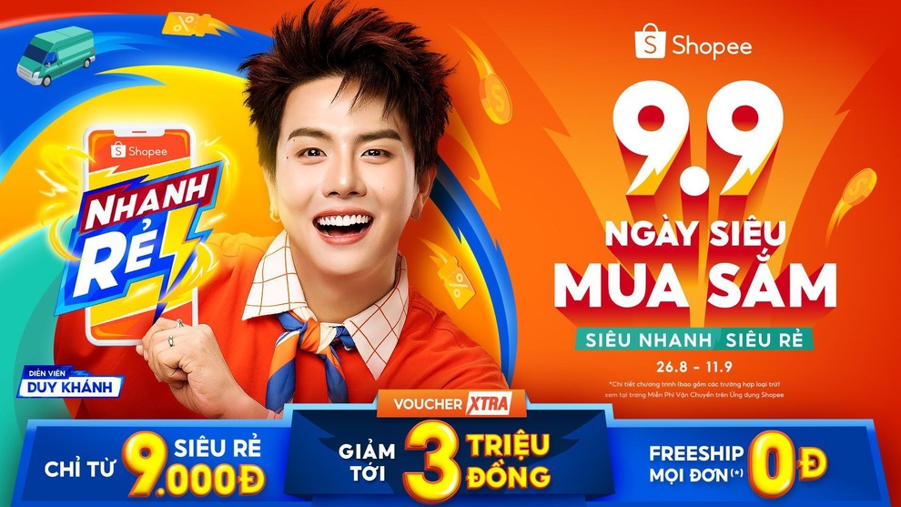 Shopee tạo động lực tăng trưởng bán lẻ với chiến dịch khởi động “9.9 ngày siêu mua sắm” - 1 Shopee tạo động lực tăng trưởng bán lẻ với chiến dịch khởi động “9.9 ngày siêu mua sắm” - 1