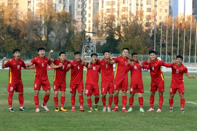 U23 Việt Nam hoàn thành mục tiêu vào VCK Us23 châu Á 2022.
