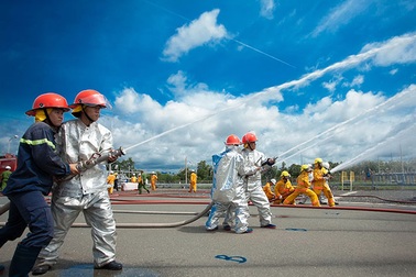 PV GAS thực hiện tốt công tác đảm bảo an toàn phòng cháy chữa cháy