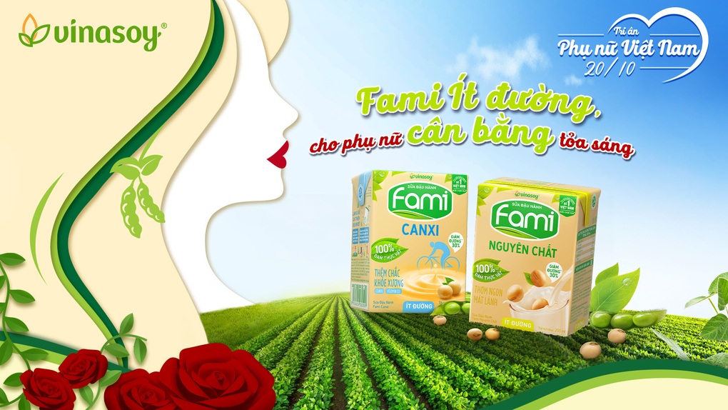 Fami trong hành trình cân bằng tỏa sáng cùng phụ nữ Việt nhân ngày 20/10 - 4 Fami trong hành trình cân bằng tỏa sáng cùng phụ nữ Việt nhân ngày 20/10 - 4