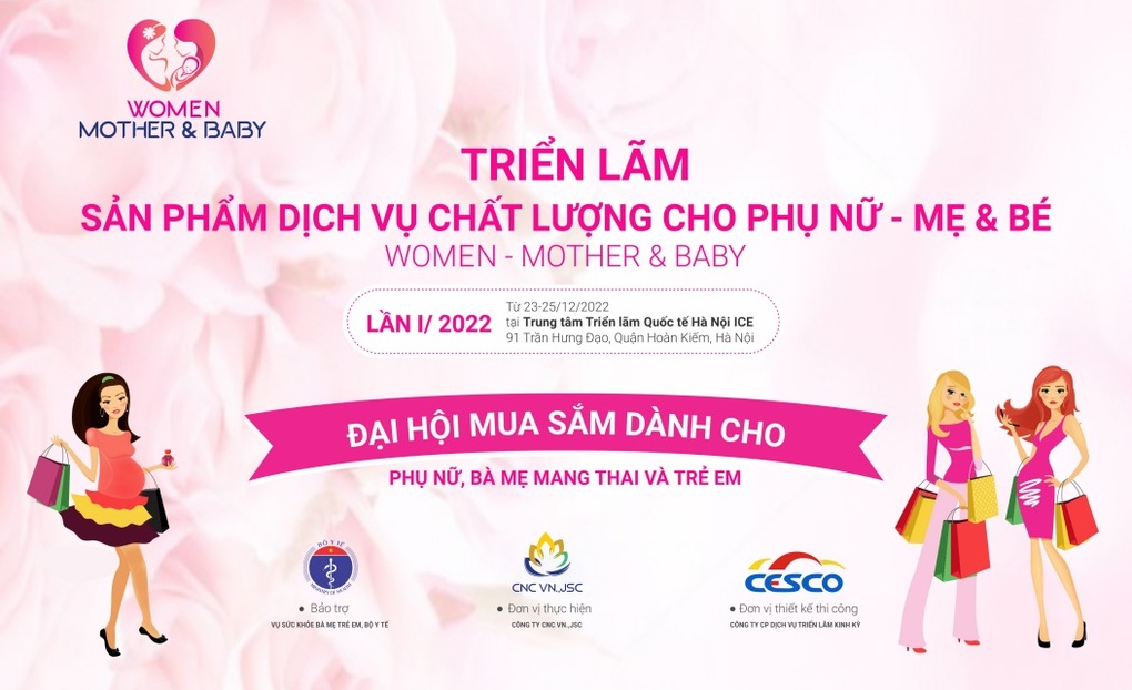 Lần đầu tổ chức triển lãm sản phẩm dịch vụ chất lượng cho phụ nữ, mẹ và bé tại Hà Nội - 1 Lần đầu tổ chức triển lãm sản phẩm dịch vụ chất lượng cho phụ nữ, mẹ và bé tại Hà Nội - 1