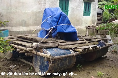 Những ngôi làng "chạy lụt" ở vùng rốn lũ Quảng Nam