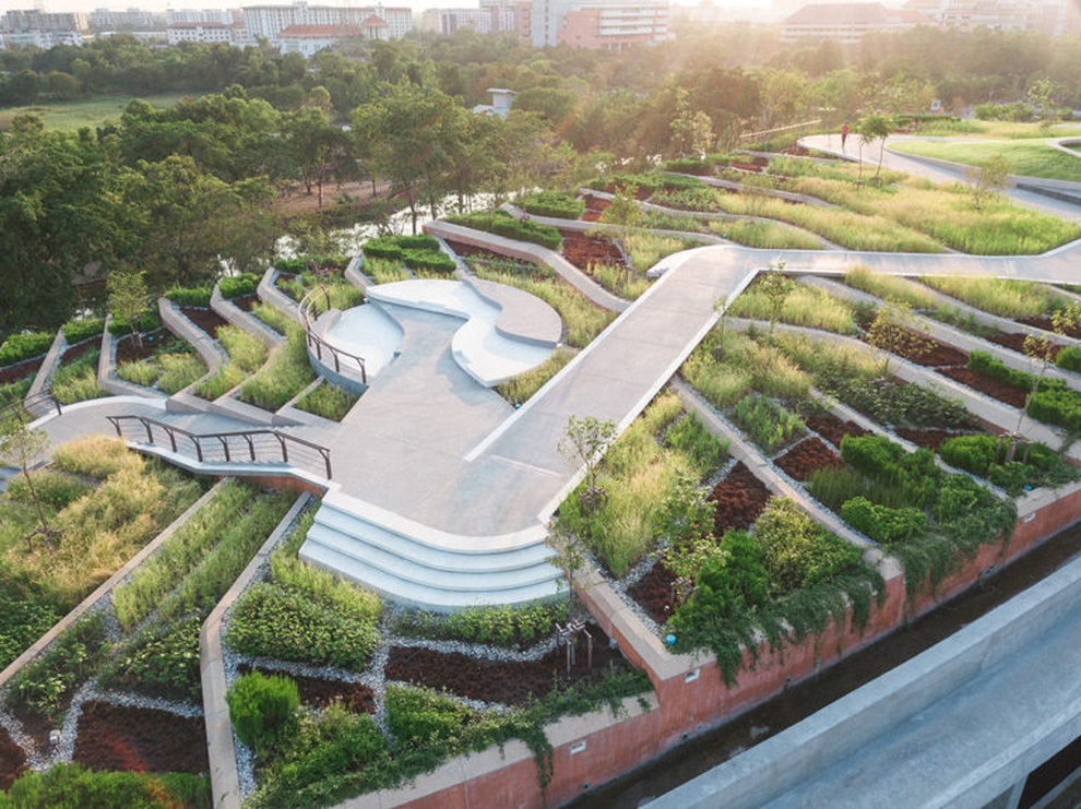 Kinh ngạc ruộng lúa kiểu bậc thang trên mái nhà ngập tràn màu xanh - 4 Kinh ngạc ruộng lúa kiểu bậc thang trên mái nhà ngập tràn màu xanh - 4