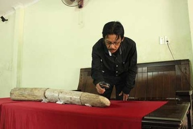 Xôn xao ngà voi hoá thạch giá 40 tỷ