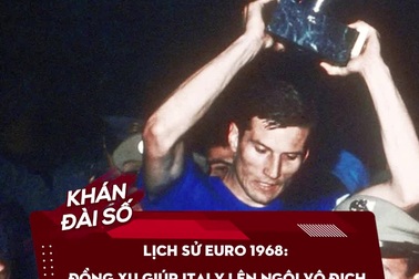 Lịch sử Euro 1968: Đồng xu giúp Italy lên ngôi vô địch