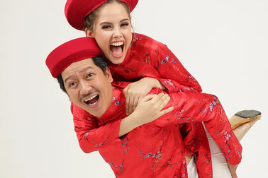 Trường Giang gây bất ngờ khi tung ảnh cưới cùng người mẫu Tây