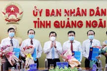 Quảng Ngãi bổ nhiệm 5 giám đốc sở