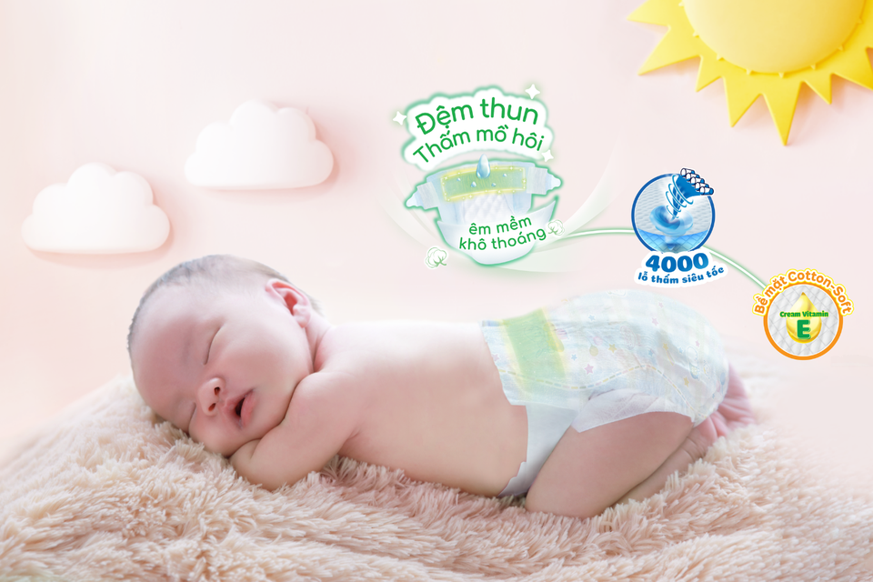 Giải quyết mồ hôi trộm: Giảm nỗi lo chăm con mùa nóng cho mẹ lần đầu lên chức - 2 Giải quyết mồ hôi trộm: Giảm nỗi lo chăm con mùa nóng cho mẹ lần đầu lên chức - 2