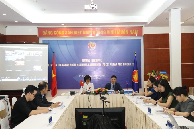 Về sự gia nhập ASEAN của Đông Timor: Cộng đồng ASCC hội nghị trực tuyến với Đông Timor - Ảnh 1. Về sự gia nhập ASEAN của Đông Timor: Cộng đồng ASCC hội nghị trực tuyến với Đông Timor - Ảnh 1.