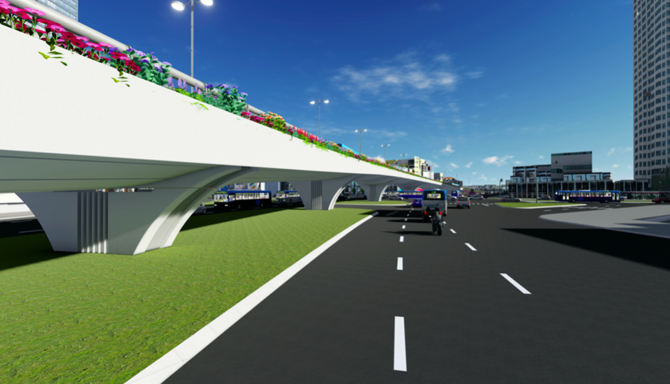 Hà Nội: Thiết kế hai cây cầu chạy dọc tuyến đường “đắt nhất hành tinh” - 4