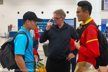Đội tuyển Việt Nam về nước, chờ hướng đến vòng loại World Cup