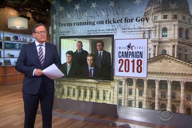 Bốn học sinh trung học chạy đua ghế thống đốc Mỹ