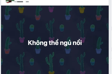 Một đêm không tài nào ngủ được!