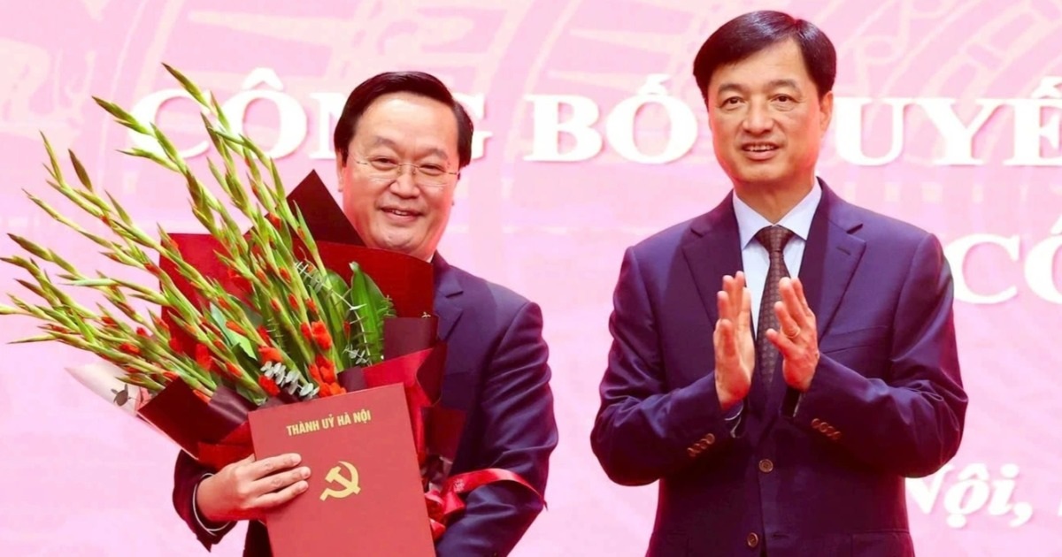 Ông Nguyễn Đức Trung làm Phó Bí thư Thành ủy Hà Nội