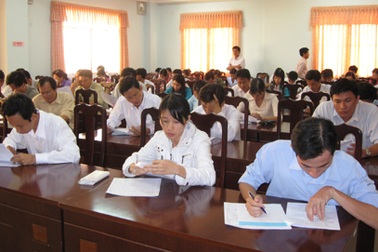 Lần đầu tiên tổ chức thi giáo viên giỏi cấp tỉnh