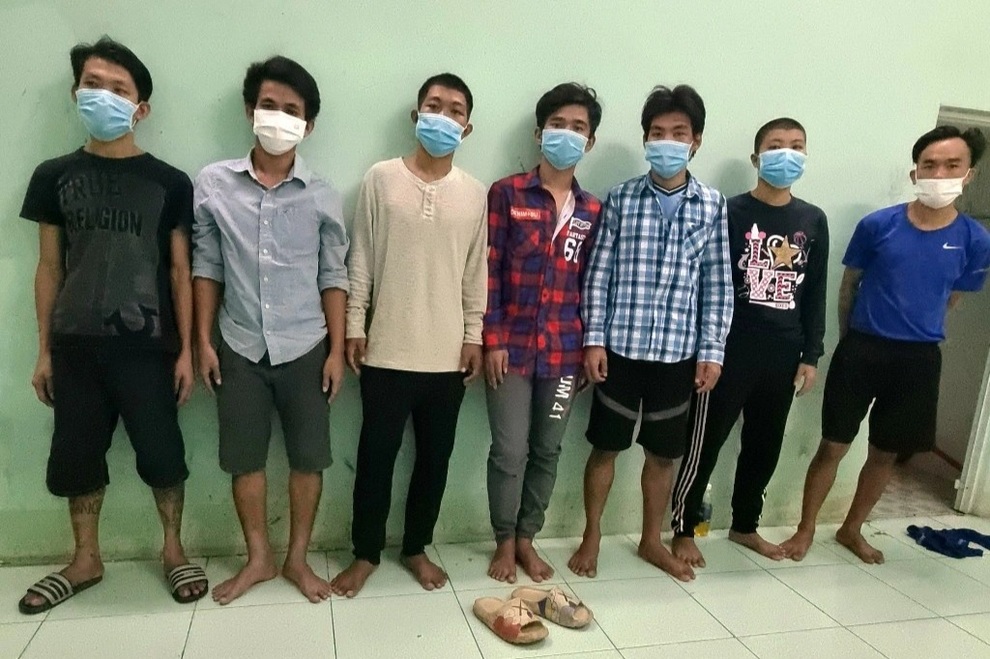 Bắt giam 7 đối tượng chống người thi hành công vụ tại khu vực phong tỏa - 2 Bắt giam 7 đối tượng chống người thi hành công vụ tại khu vực phong tỏa - 2