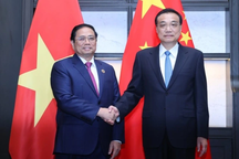 Thủ tướng Phạm Minh Chính hội kiến Thủ tướng Trung Quốc Lý Khắc Cường