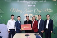 Phó Thủ tướng Trần Hồng Hà thăm, chúc Tết Báo Dân trí