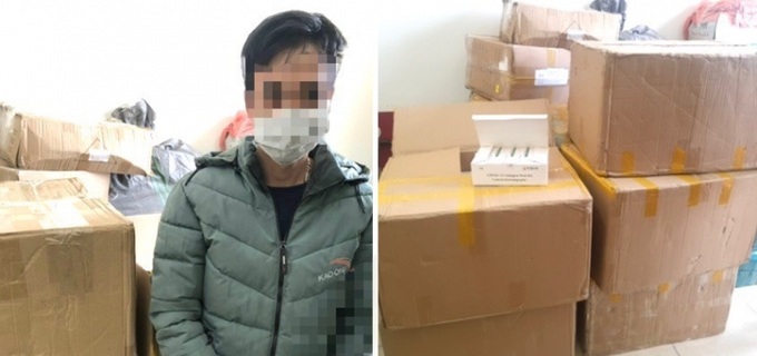 Chủ lô hàng kit test nhanh Covid-19 nhập lậu