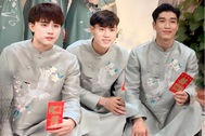 Dàn trai đẹp bê tráp tại đám cưới Đoàn Văn Hậu - Doãn Hải My là ai?