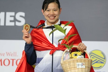 Ánh Viên lần thứ 4 giành danh hiệu vận động viên tiêu biểu