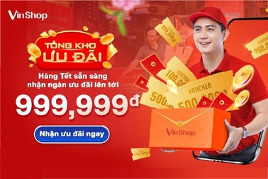 VinShop tung nhiều khuyến mãi giúp các tiệm tạp hóa nhập hàng Tết giá tốt