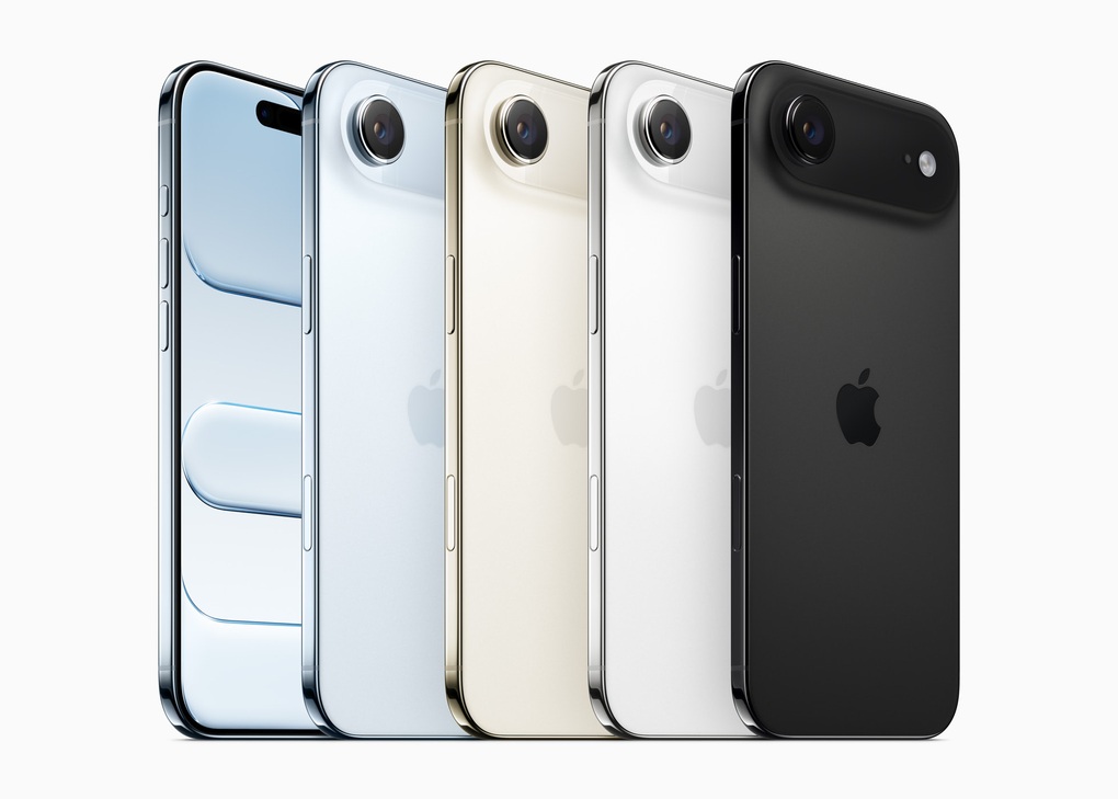 Trên tay iPhone Air siêu mỏng và iPhone 17 Pro thiết kế mới - 1 Trên tay iPhone Air siêu mỏng và iPhone 17 Pro thiết kế mới - 1