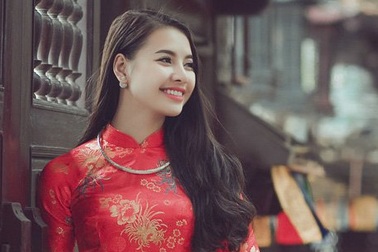 Thiếu nữ Nam Định rạng rỡ khoe sắc xuân thì