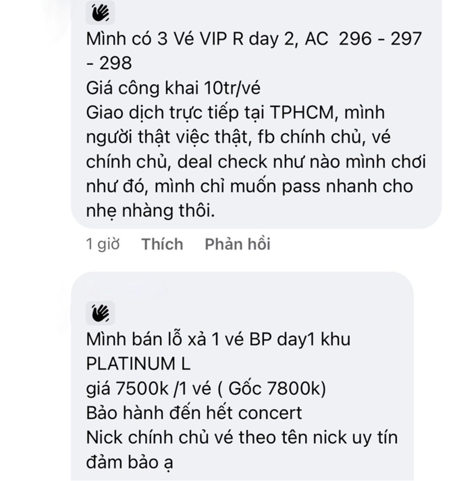 Cuộc chiến vé Blackpink: Khi 40 triệu đồng/cặp, khi hạ hết giá không ai mua - 2 Cuộc chiến vé Blackpink: Khi 40 triệu đồng/cặp, khi hạ hết giá không ai mua - 2