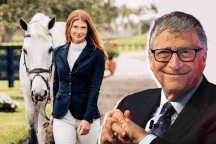 Điều trùng hợp khi Bill Gates và Steve Jobs cùng cho con gái học cưỡi ngựa