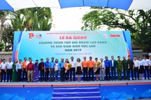 Khai mạc Chương trình “Tiếp sức người lao động và sàn giao dịch việc làm” năm 2019