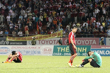 Vòng 25 V-League 2015: Đồng Nai chính thức xuống hạng?