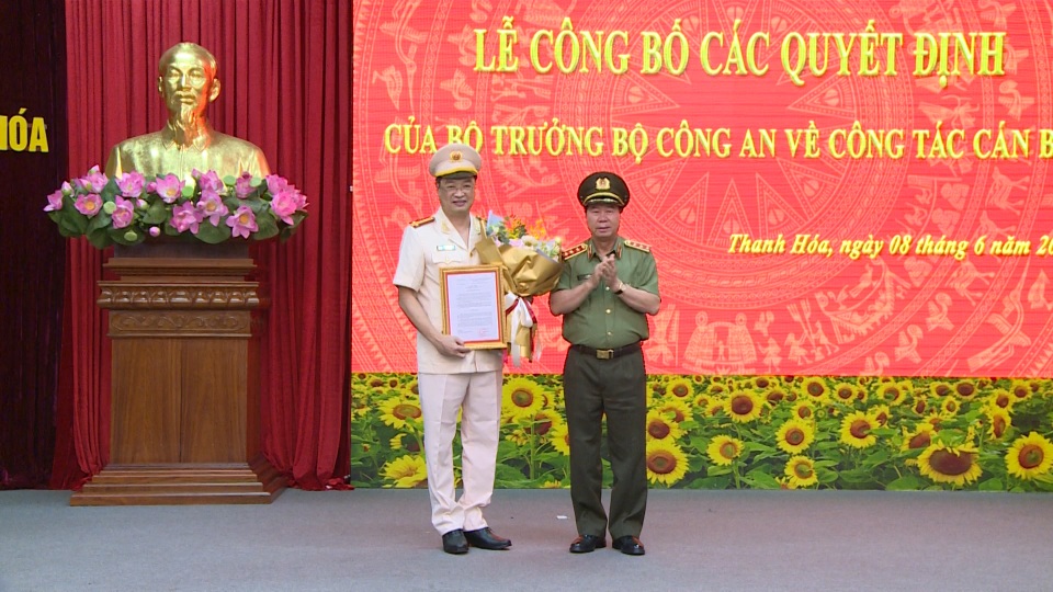 Phó Cục trưởng An ninh mạng làm Giám đốc công an tỉnh Thanh Hóa - 1 Phó Cục trưởng An ninh mạng làm Giám đốc công an tỉnh Thanh Hóa - 1