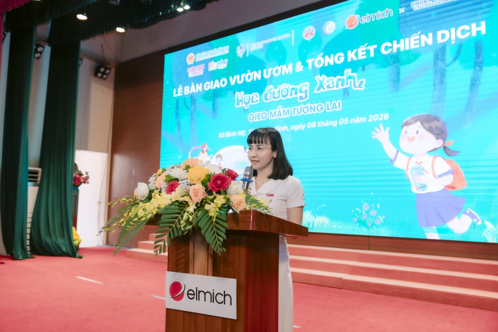Hành trình gieo mầm sống xanh cho thế hệ trẻ của Elmich Việt Nam - 1 Hành trình gieo mầm sống xanh cho thế hệ trẻ của Elmich Việt Nam - 1