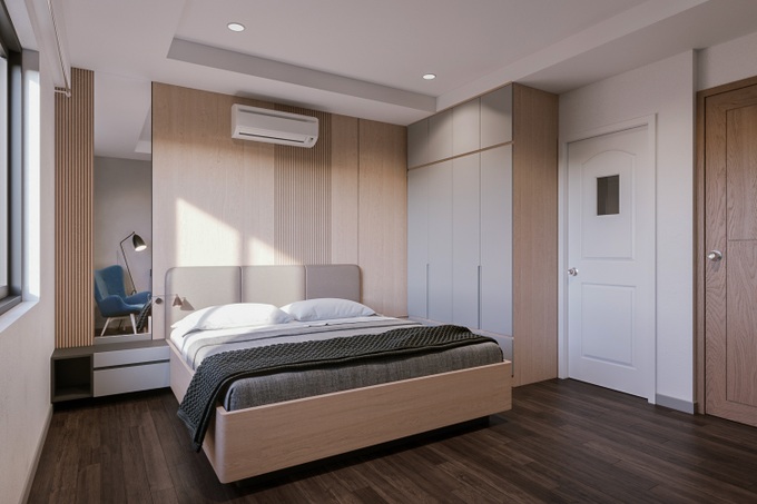 Ngỡ ngàng với diện mạo mới của căn hộ chung cư 100m² ở Ecolifety Tây Hồ sau khi được kiến trúc sư tư vấn cải tạo với chi phí 187 triệu - Ảnh 8. Ngỡ ngàng với diện mạo mới của căn hộ chung cư 100m² ở Ecolifety Tây Hồ sau khi được kiến trúc sư tư vấn cải tạo với chi phí 187 triệu - Ảnh 8.