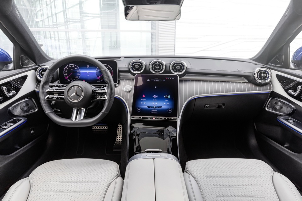Mercedes-Benz C-Class 2022 chính thức ra mắt, vẫn là S-Class thu nhỏ - 31 Mercedes-Benz C-Class 2022 chính thức ra mắt, vẫn là S-Class thu nhỏ - 31