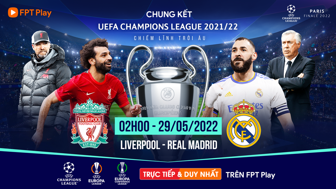 Xem Real Madrid đối đầu Liverpool trên FPT Play - 5 Xem Real Madrid đối đầu Liverpool trên FPT Play - 5