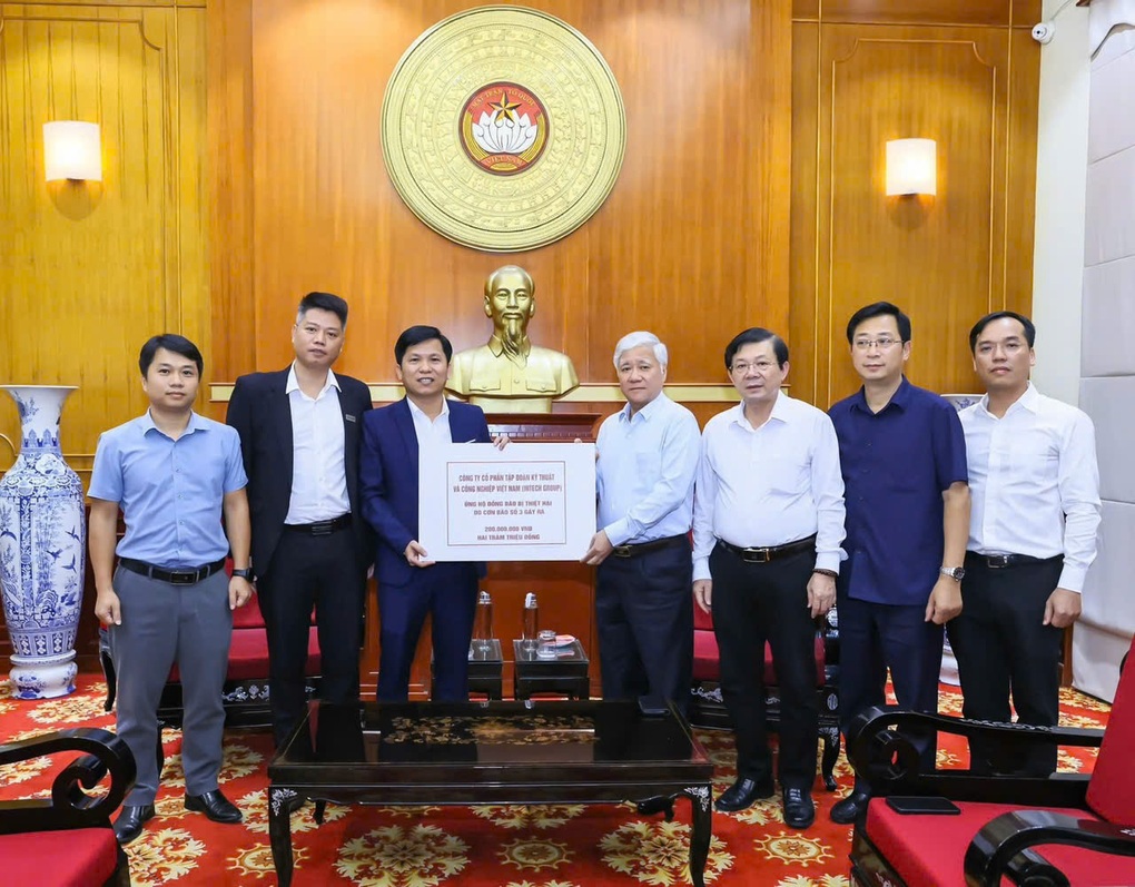 Intech Group chung tay hỗ trợ đồng bào miền Bắc vượt qua lũ lụt - 2 Intech Group chung tay hỗ trợ đồng bào miền Bắc vượt qua lũ lụt - 2
