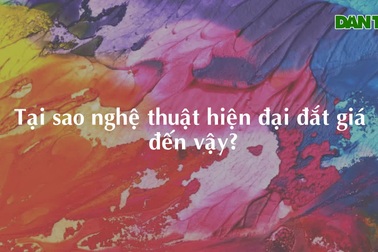 Tại sao tác phẩm nghệ thuật đương đại quá đắt giá?
