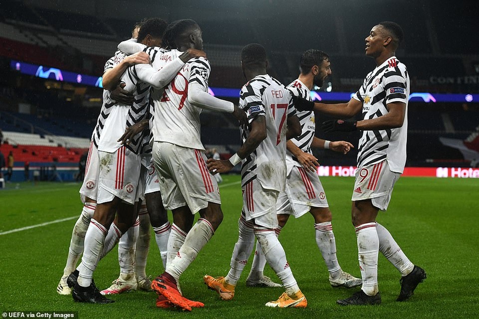 HLV Solskjaer nổ tưng bừng khi Man Utd đánh bại PSG - 1 HLV Solskjaer nổ tưng bừng khi Man Utd đánh bại PSG - 1