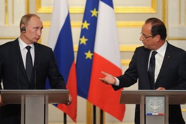 Putin thăm Pháp, không lay chuyển lập trường về Syria