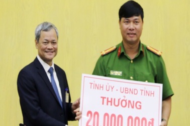 Thưởng nóng chuyên án phá vụ nữ Giám đốc HTX bị giết, cướp tài sản